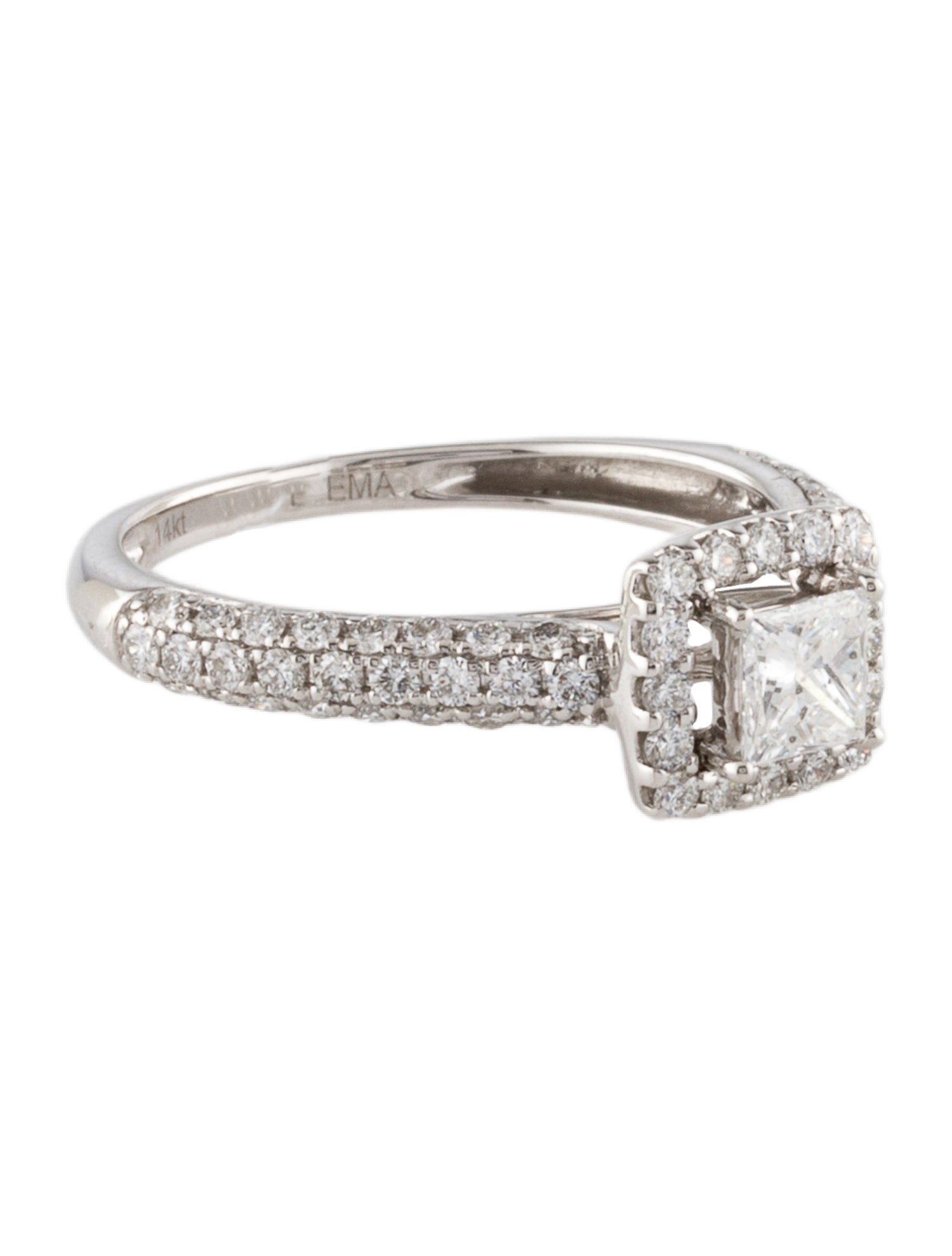 Ring 14K Diamond Cocktail