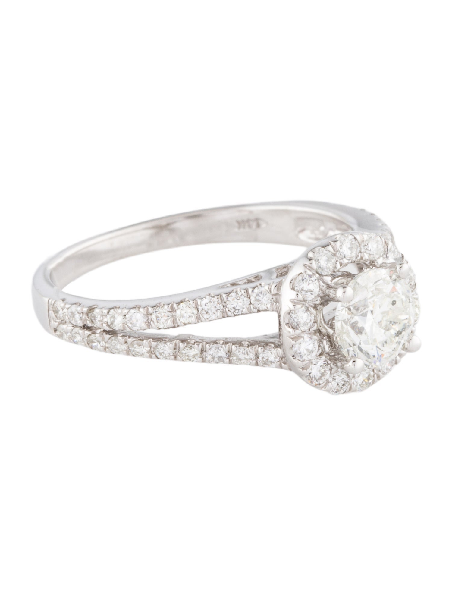 Ring 14K 1.10ctw Diamond Cocktail