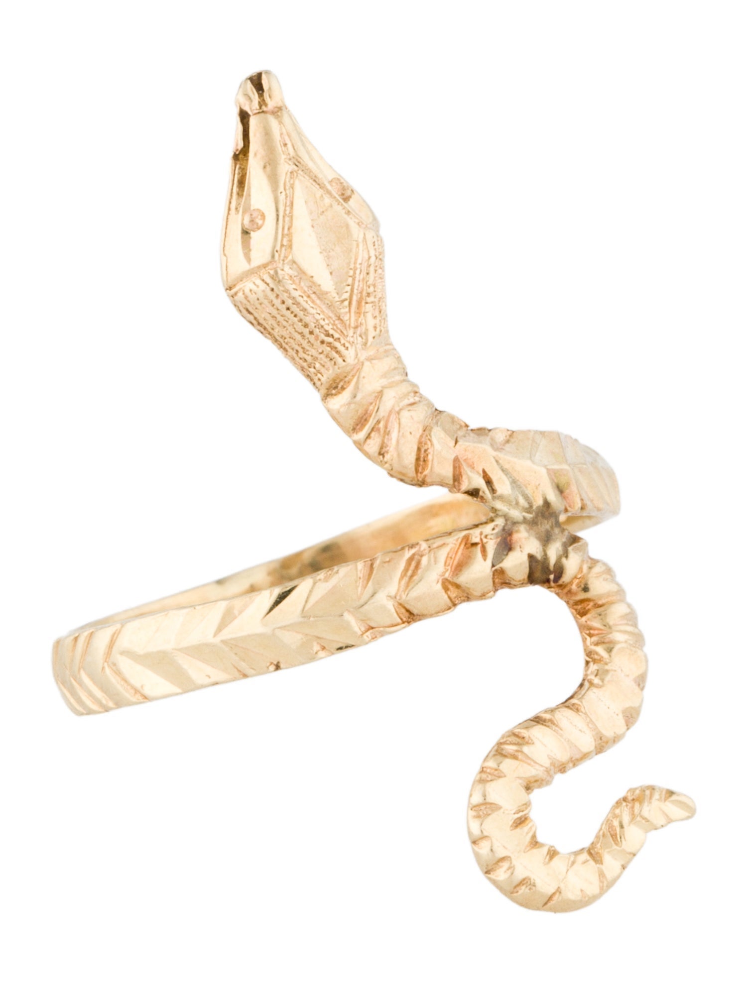 Ring 14K Snake