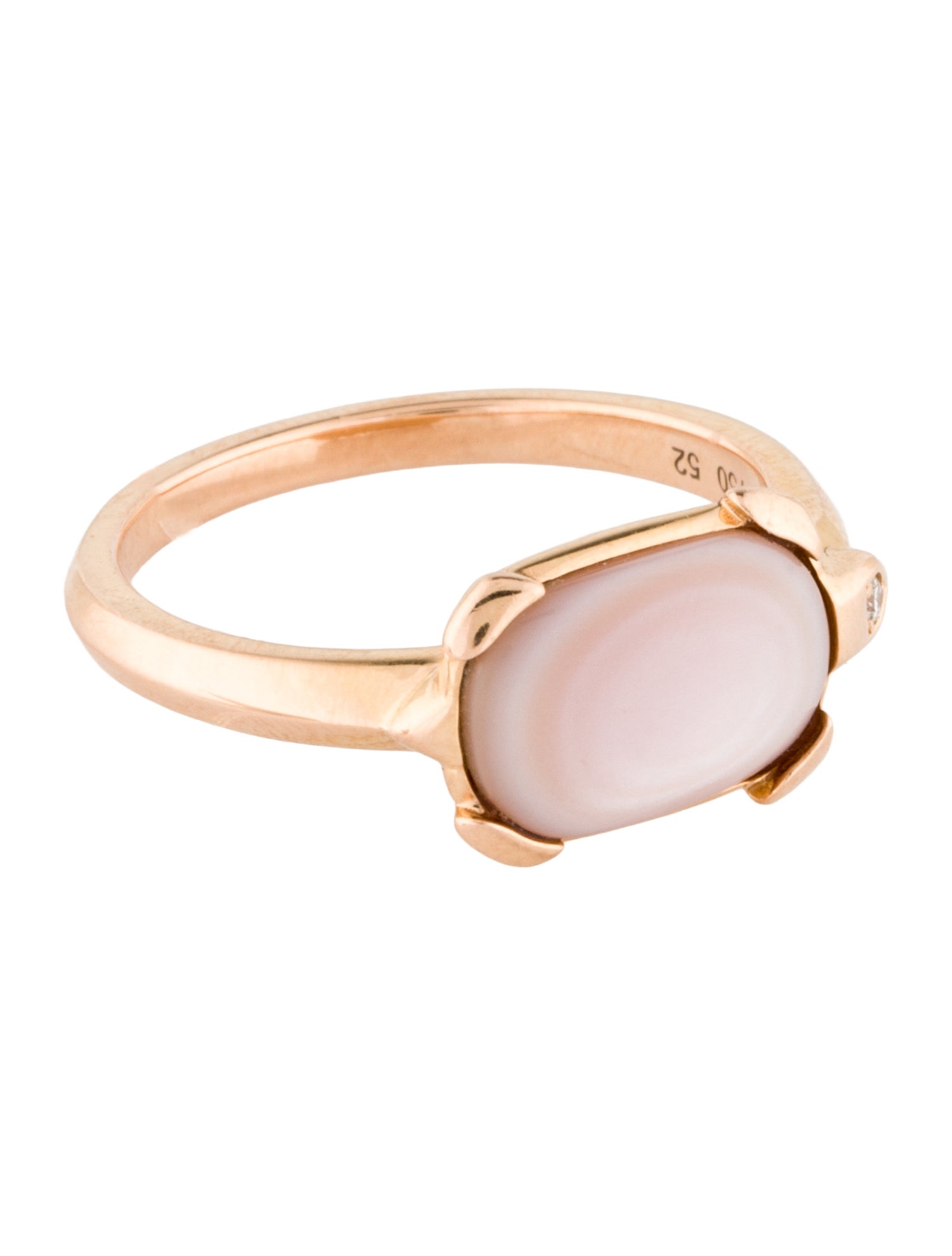 Cartier Mother of Pearl Tortue de Cartier Ring