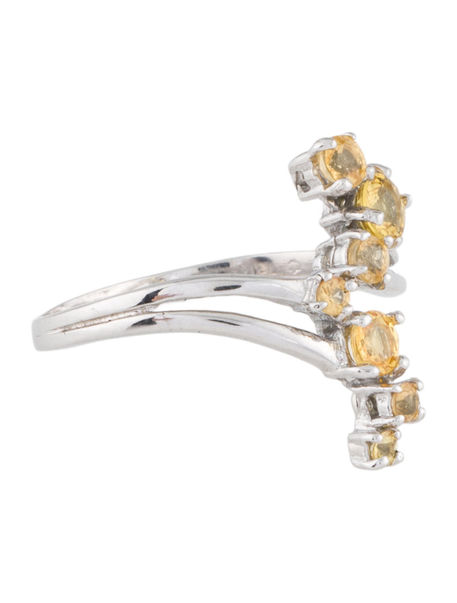 Ring 14K Sapphire Cocktail