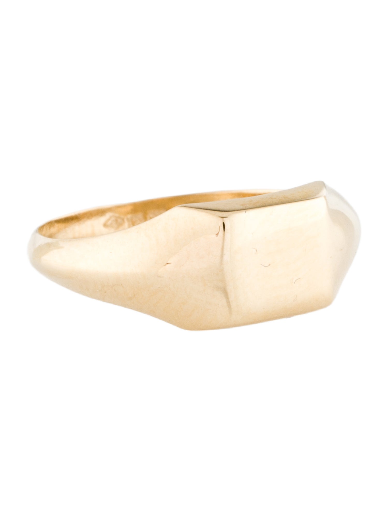 Ring 14K Square Signet