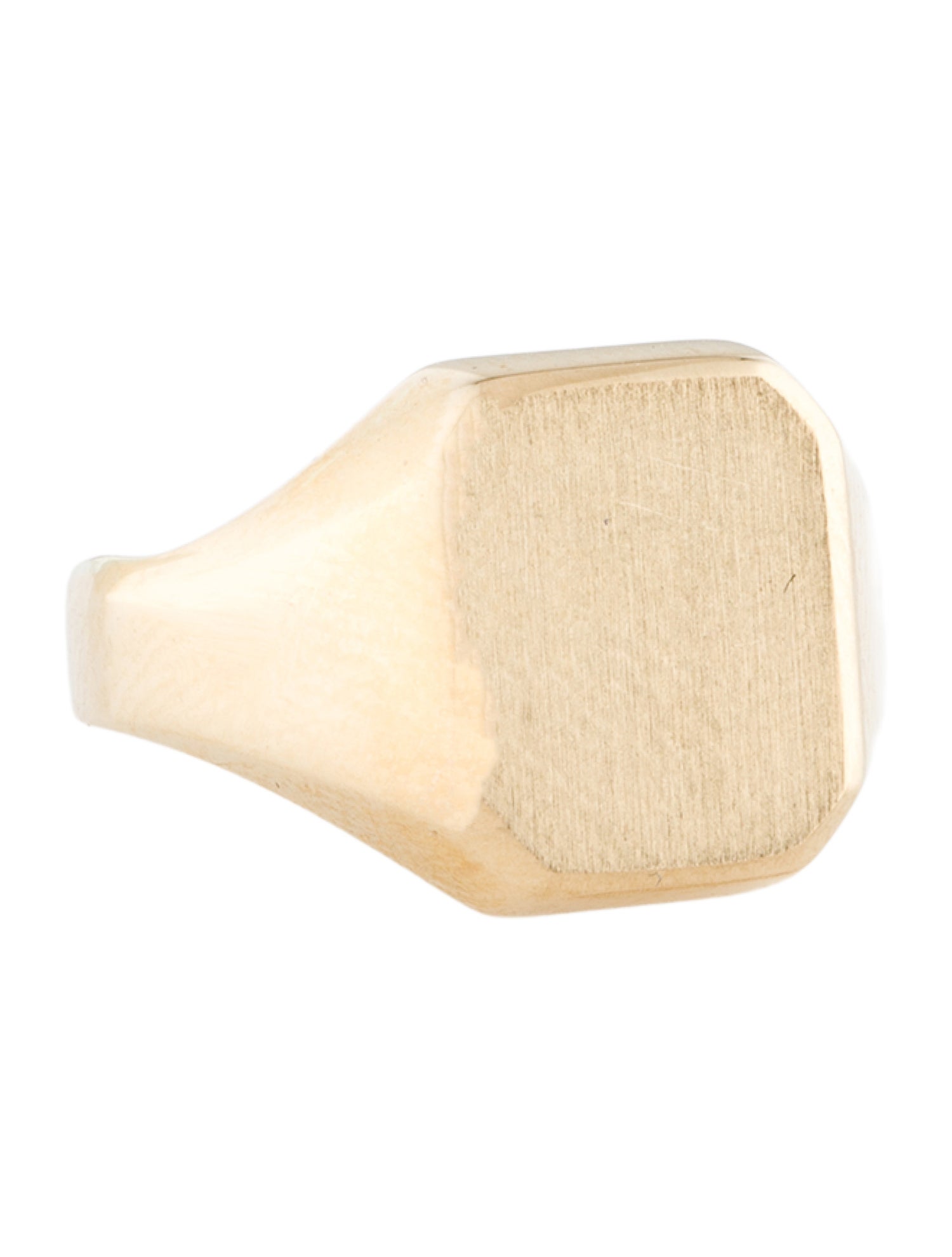 Ring 14K Rectangular Signet