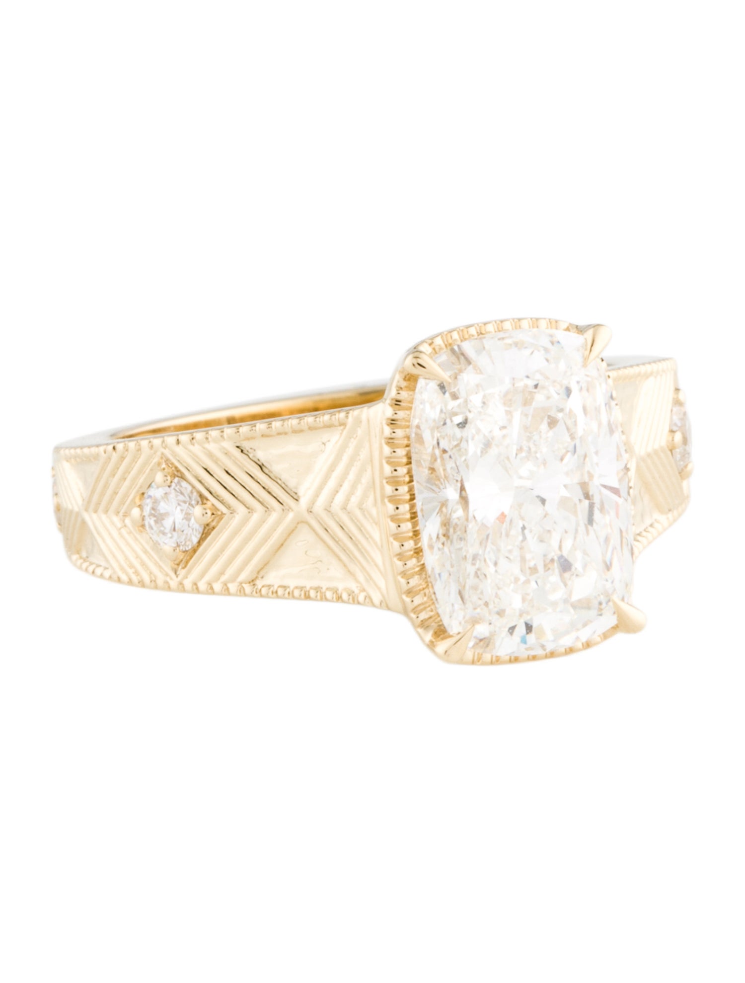 Ring 3.05ct Lab-Grown Diamond Engagement Ring