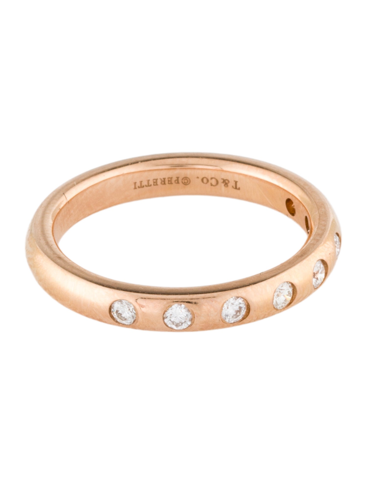 Tiffany & Co. 18K Diamond Band