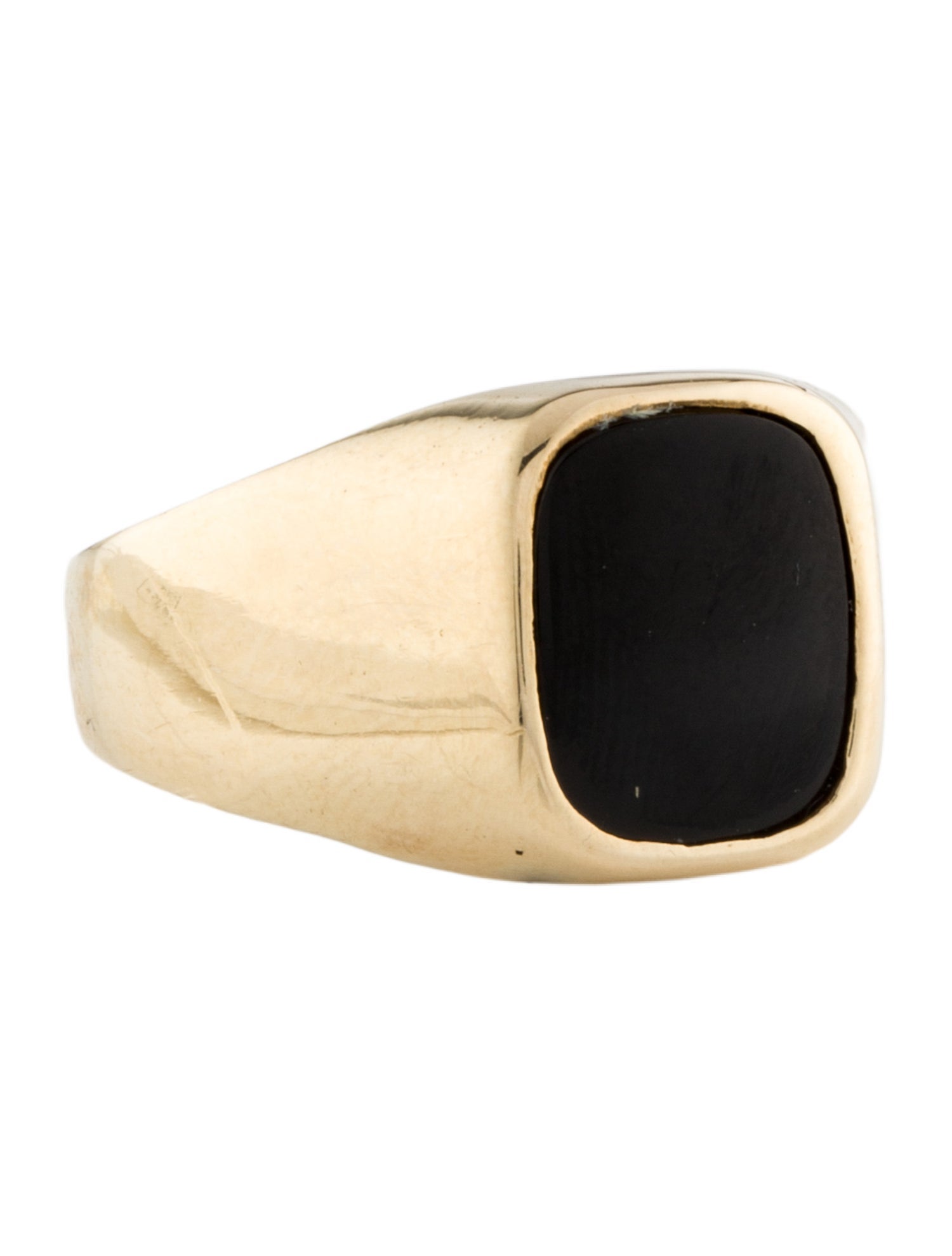 Ring 14K Onyx Signet