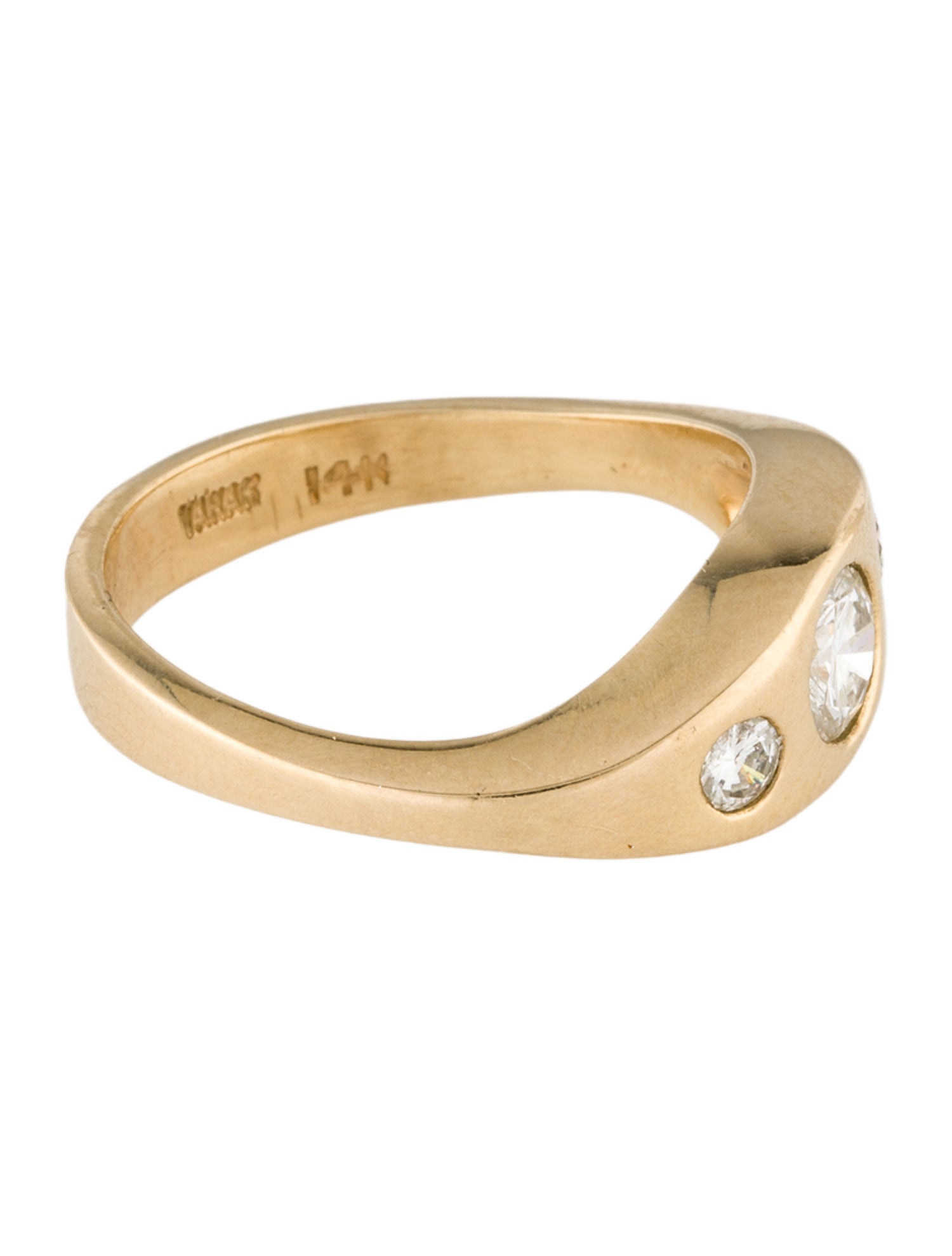 Ring 14K Diamond Cocktail