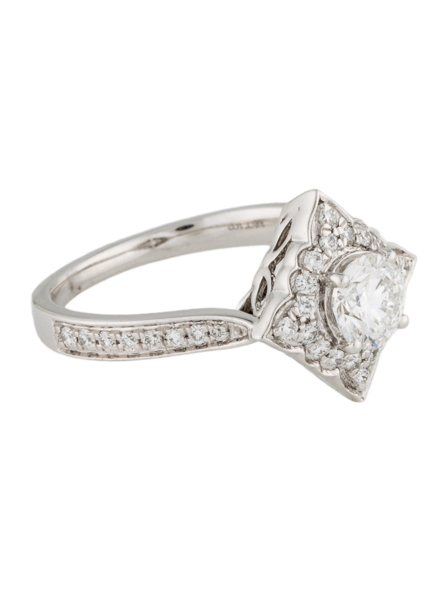 Ring 14K 1.00ctw Lab-Grown Diamond Cocktail