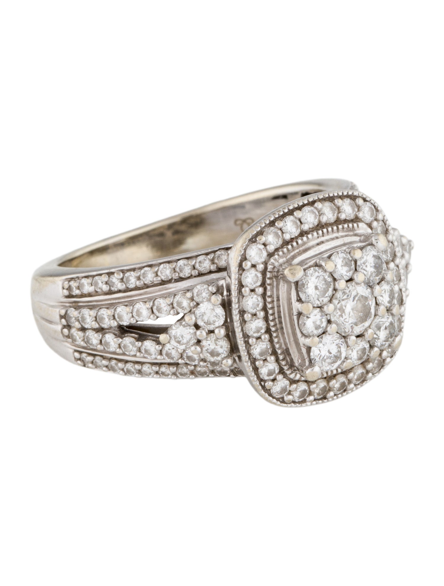 Ring 14K 1.69ctw Diamond Wedding Set