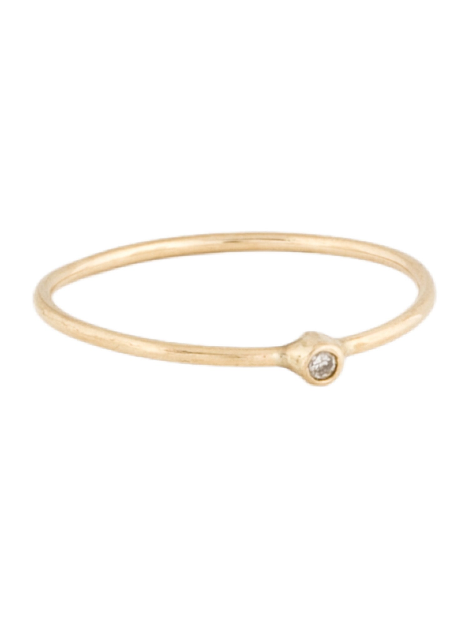 Ring 14K Diamond Dainty