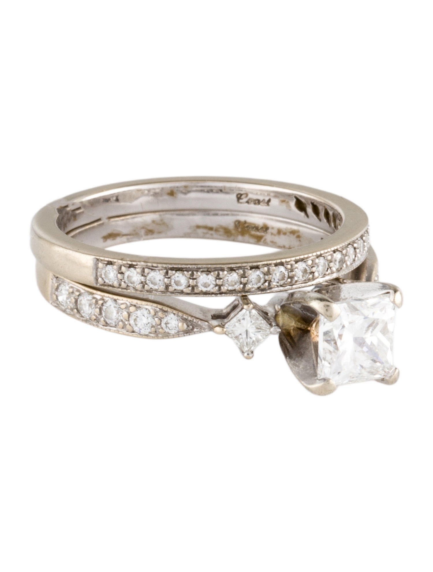 Ring Diamond Wedding Set
