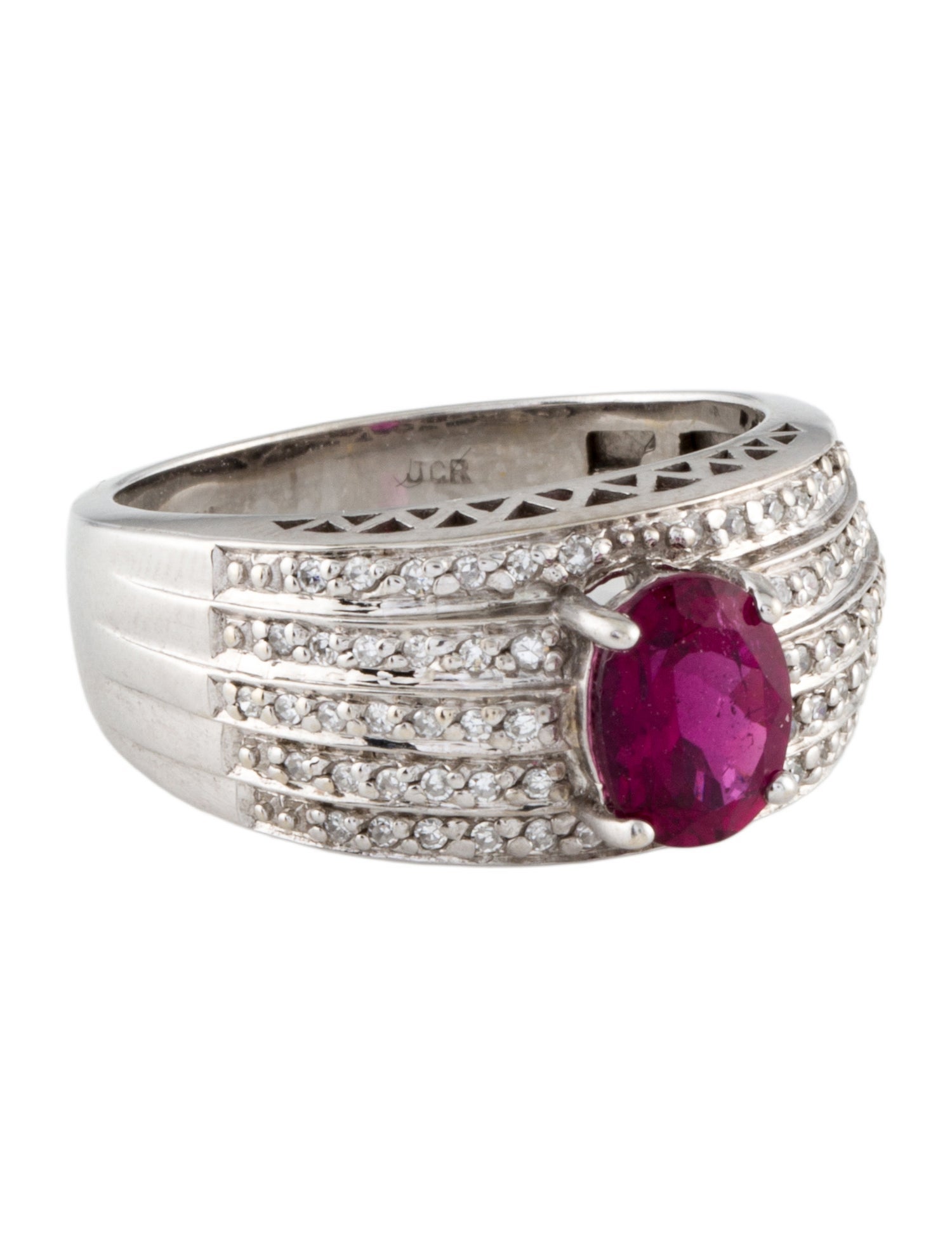 Ring 14K 1.20ct Tourmaline & Diamond