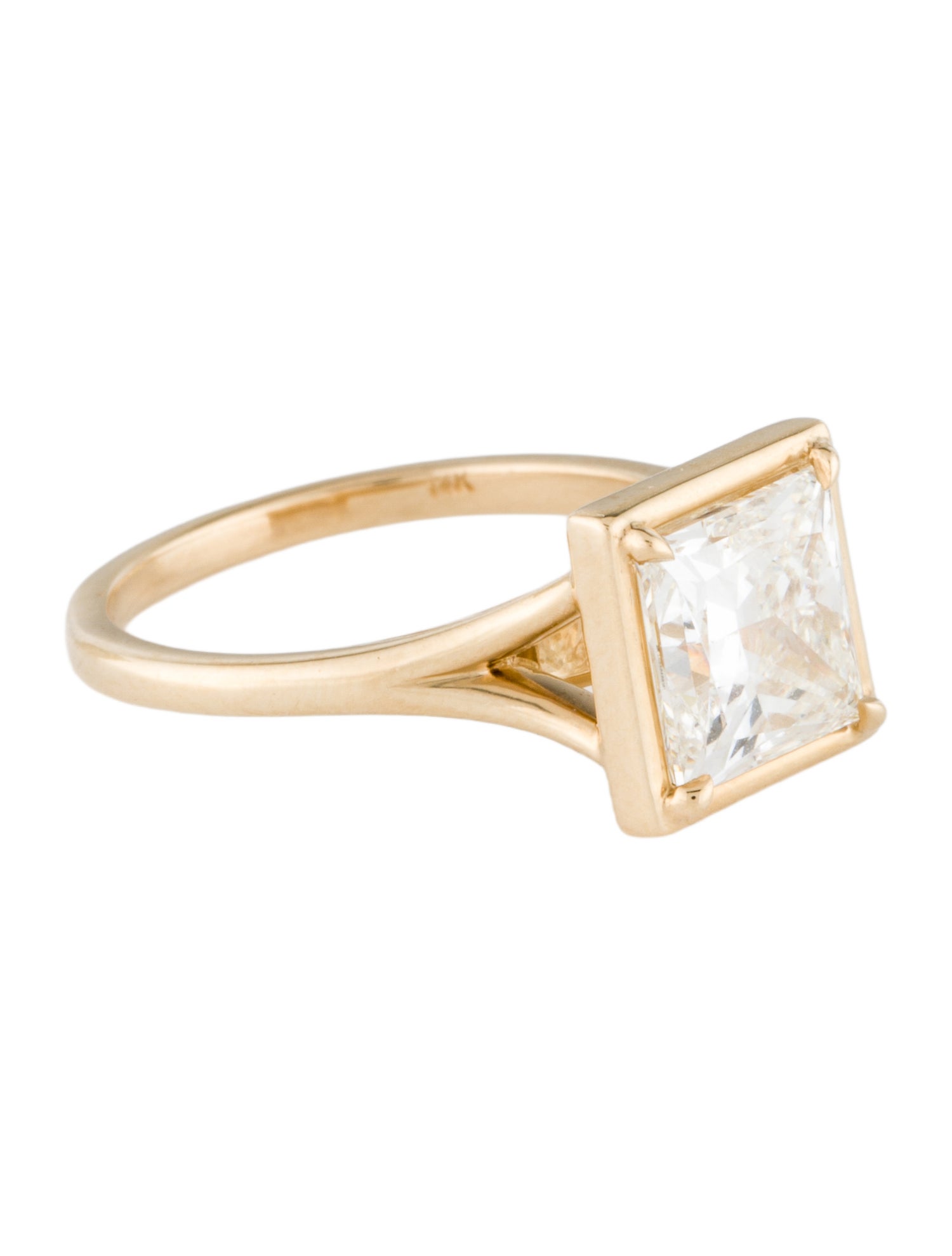 Ring 14K 3.03ct Lab-Grown Diamond Cocktail