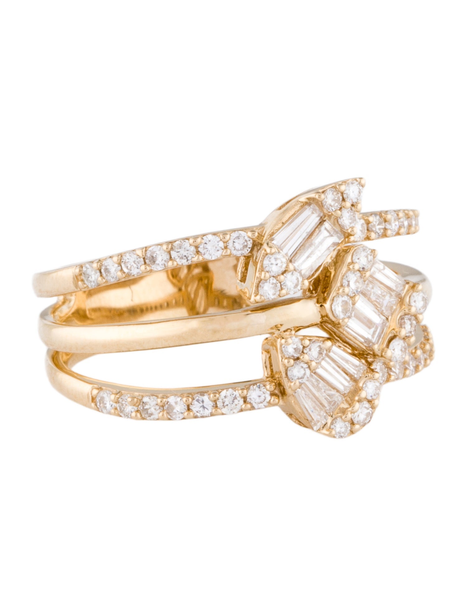 Ring 14K Diamond Cocktail