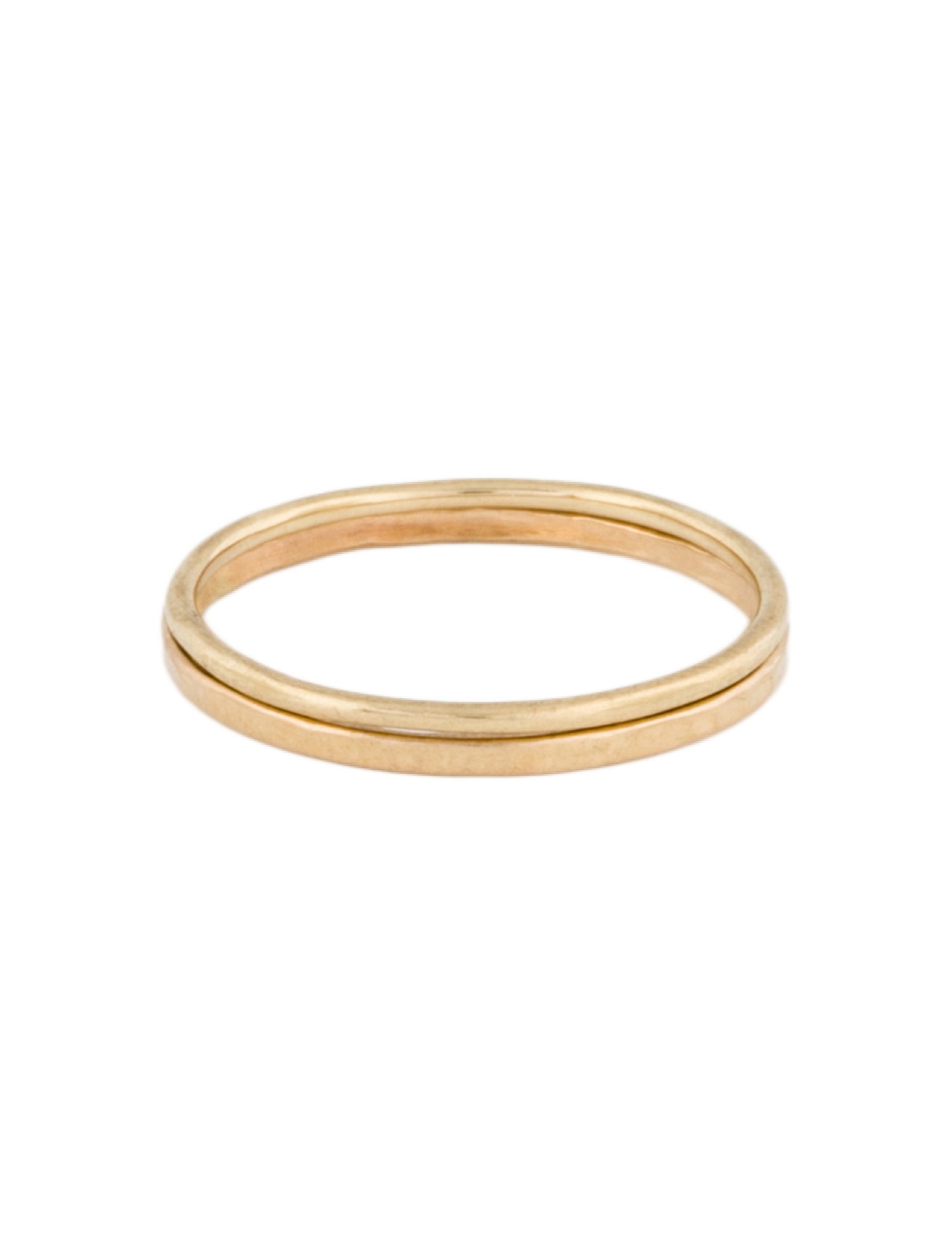 Ring 14K Stackable Band Set