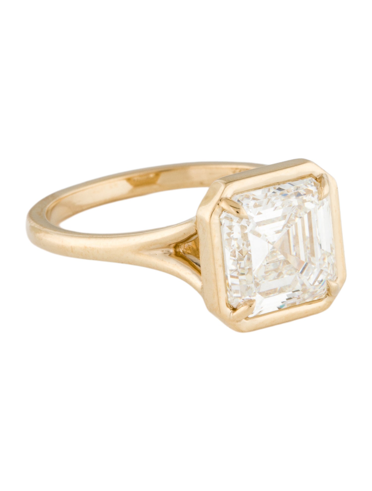 Ring 3.71ctw Lab-Grown Diamond Engagement