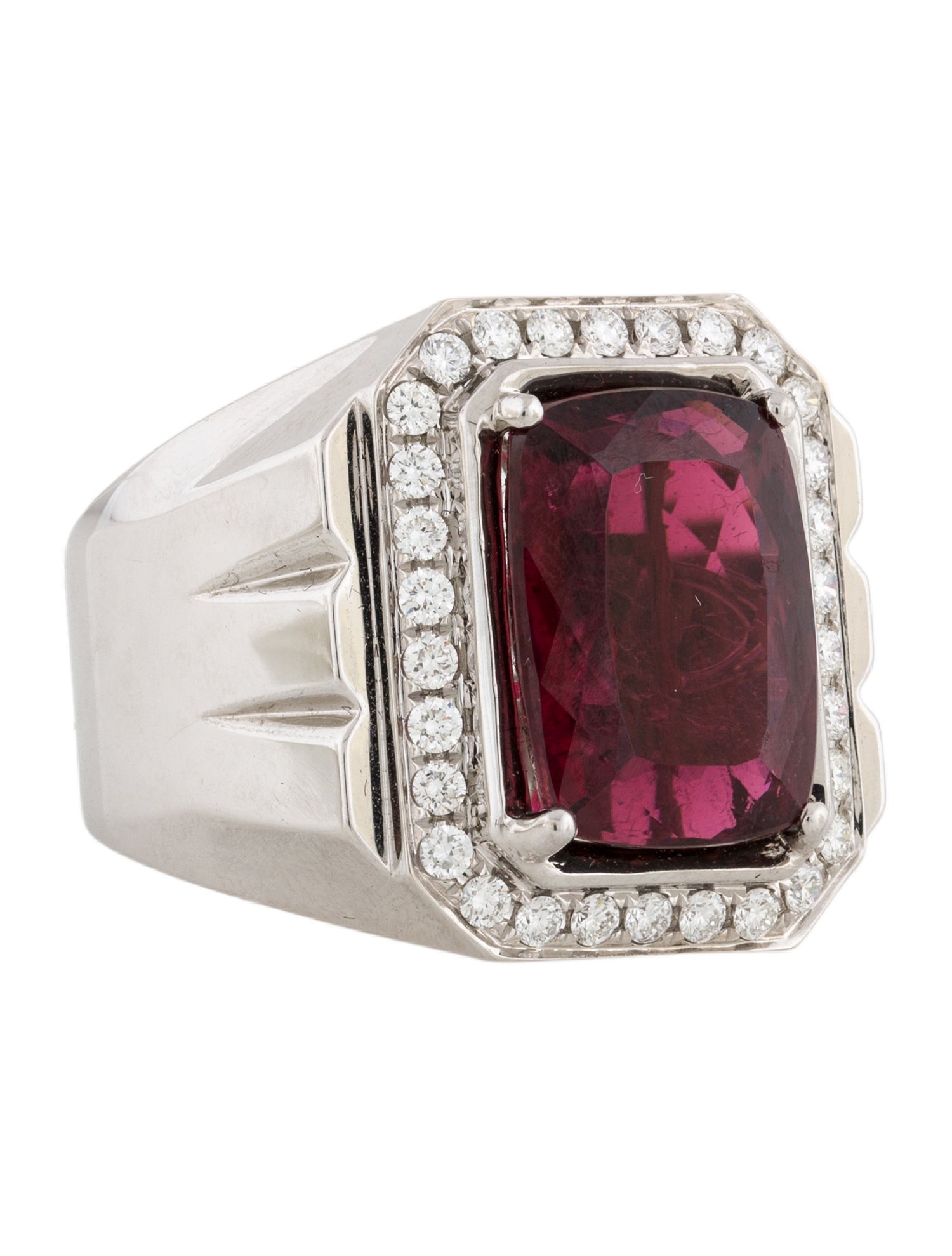 Ring Modani Jewels 18K 12.30ct Tourmaline & Diamond