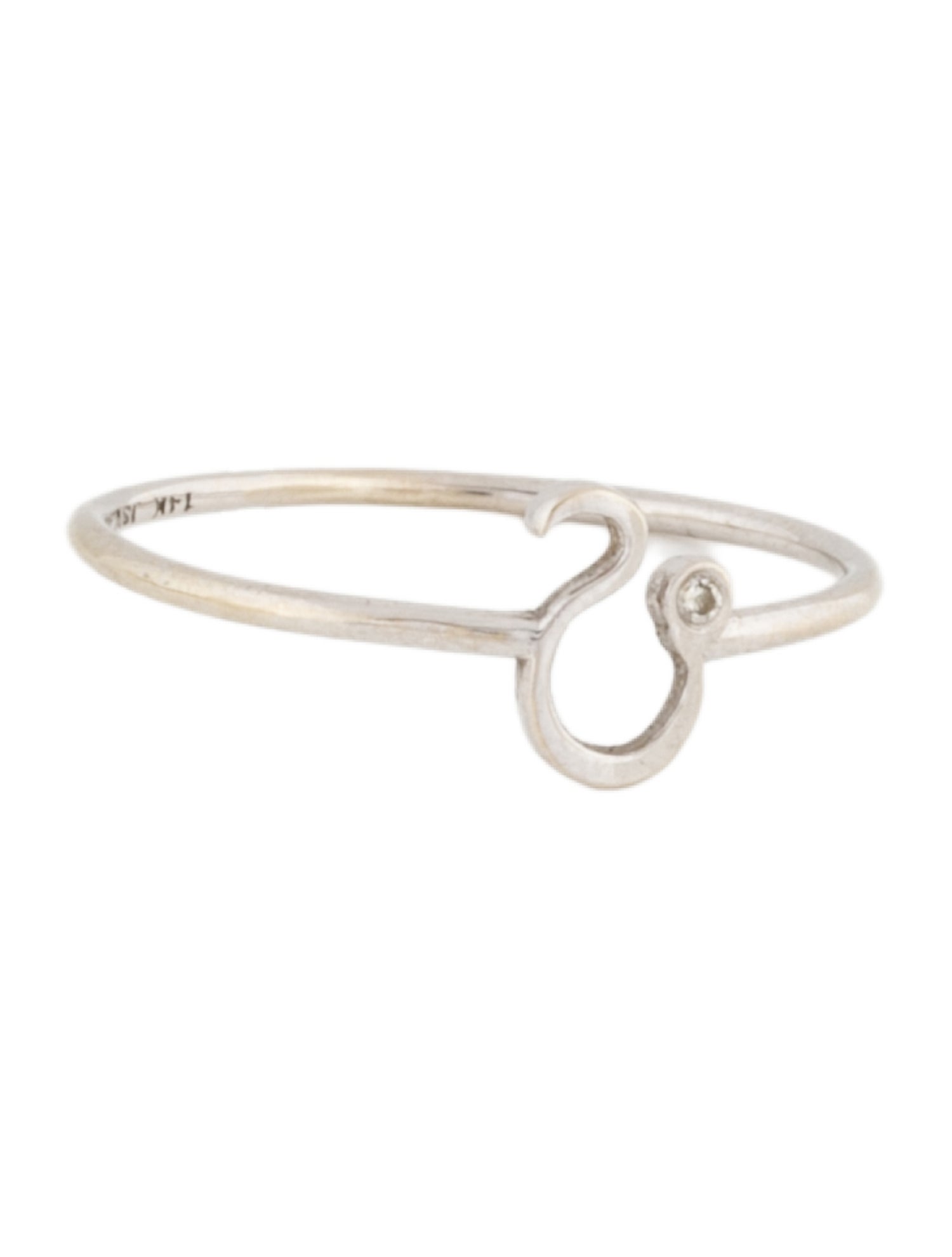 Ring 14K Diamond Leo Cocktail
