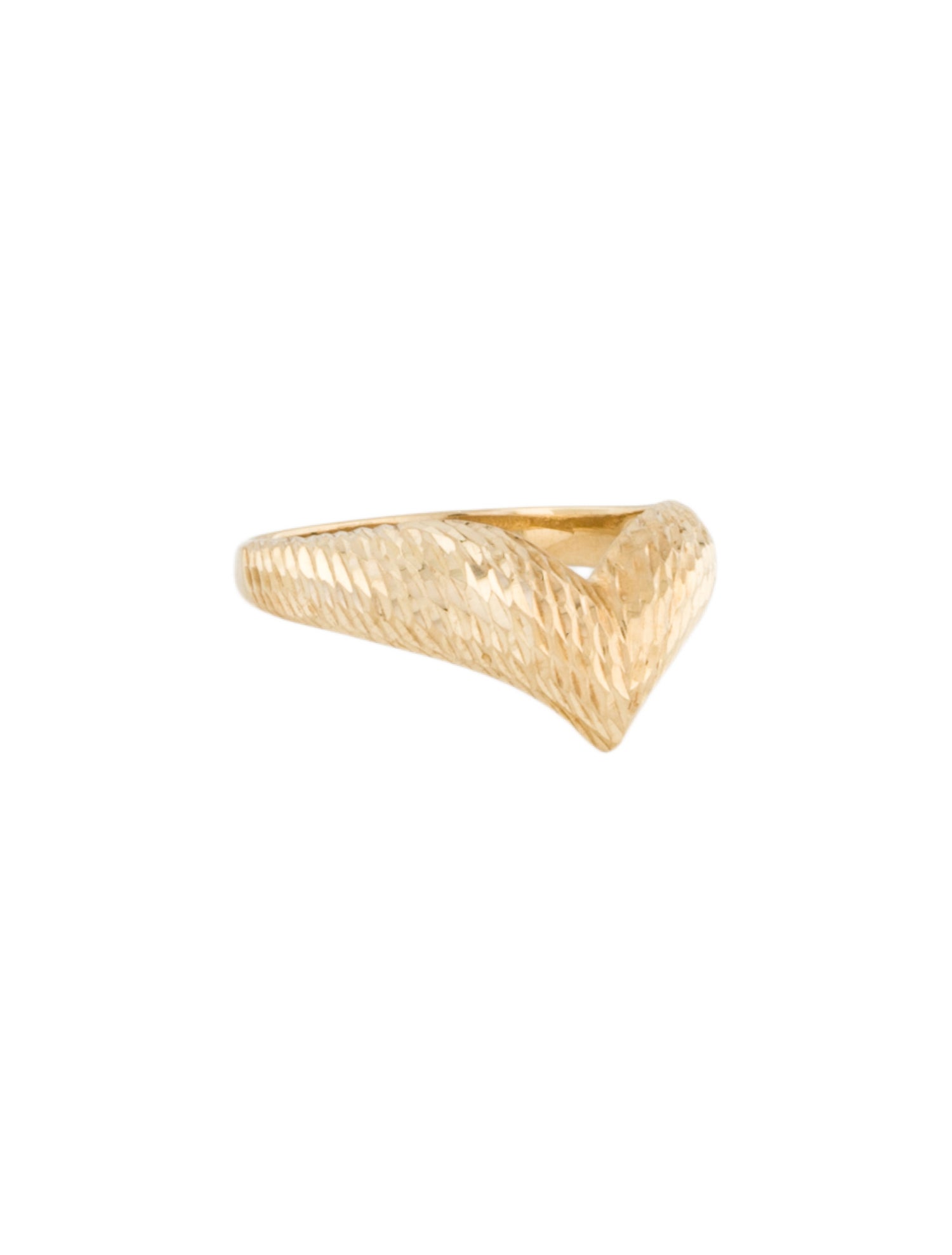 Ring 14K Textured Band