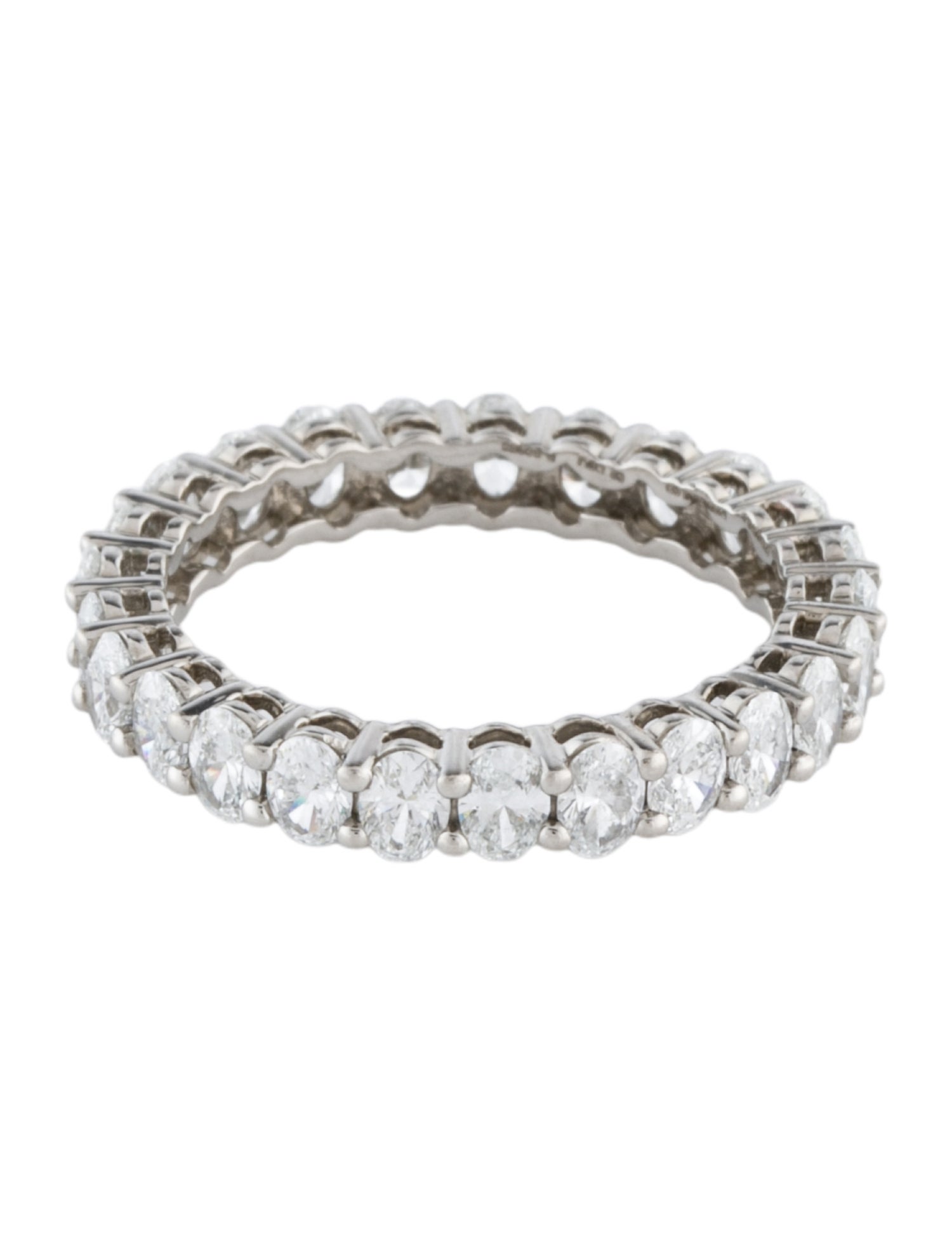 Ring Platinum 2.31ctw Lab-Grown Diamond Eternity