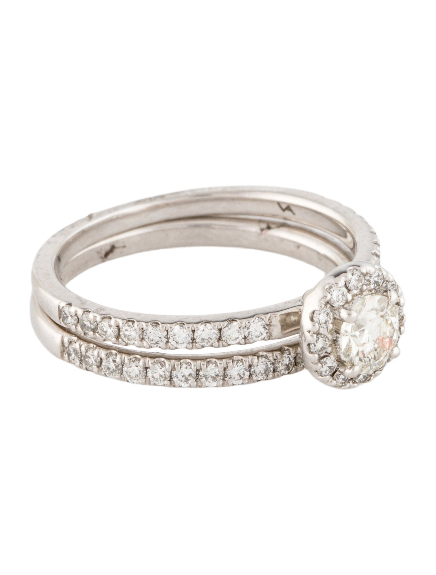 Ring 14K 1.00ctw Diamond Wedding Set