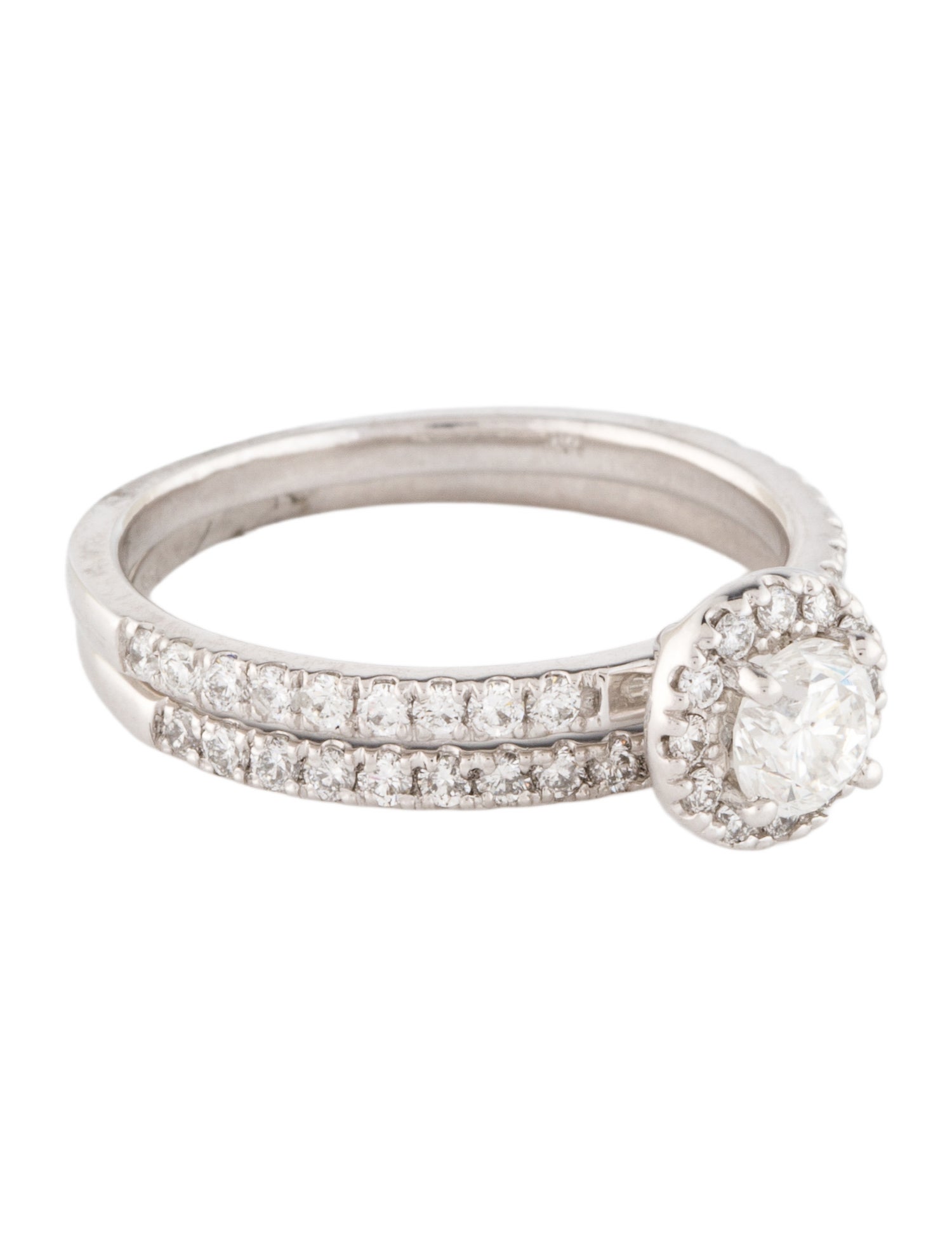 Ring 14K 1.00ctw Diamond Wedding Set