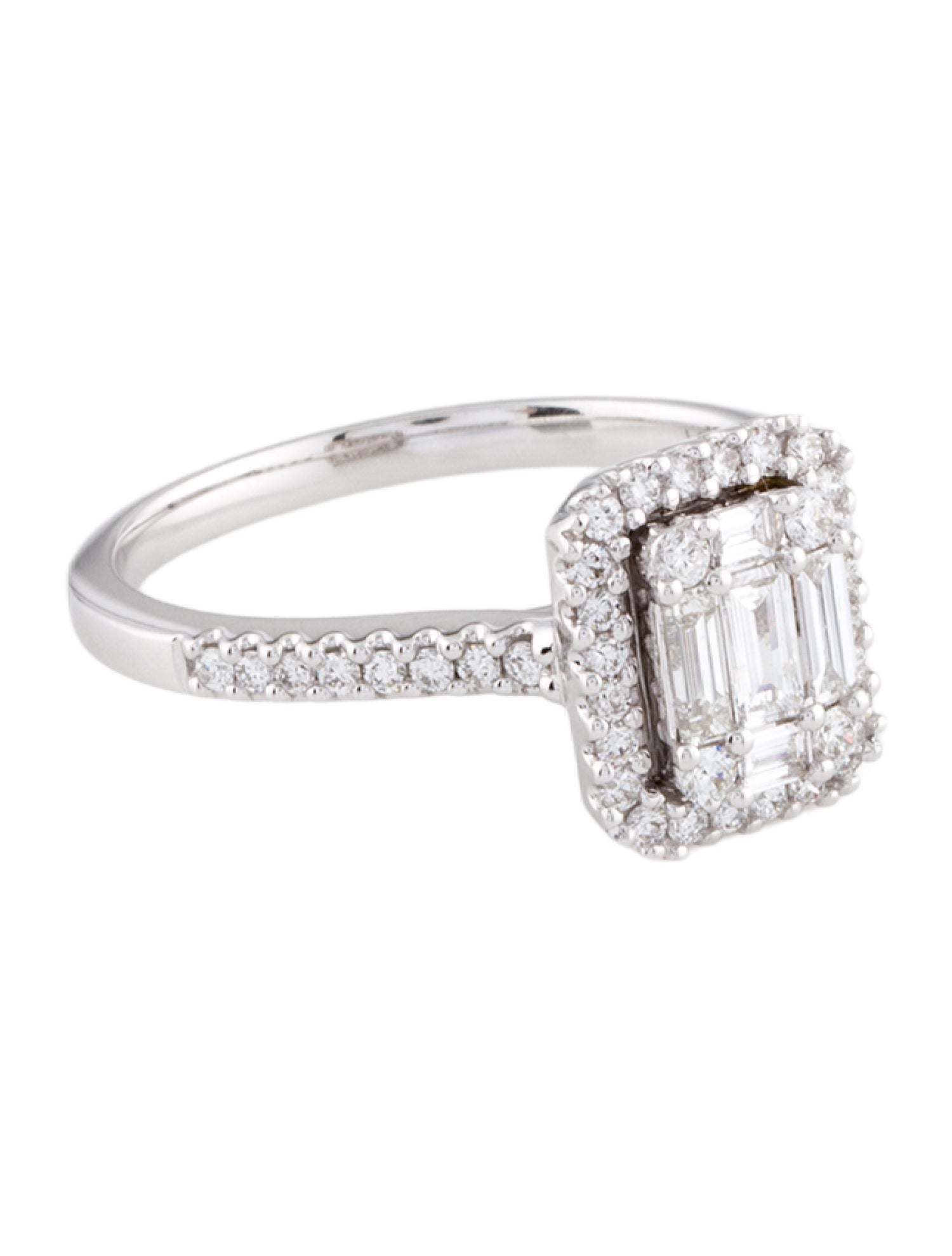 Ring 14K Diamond Cocktail