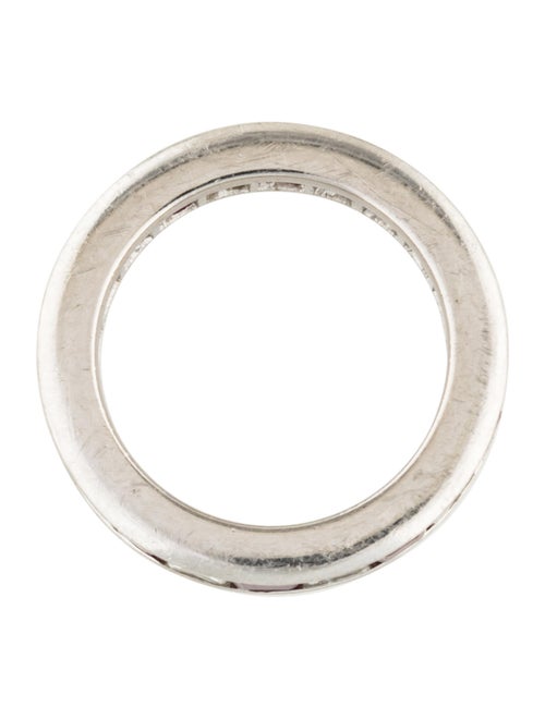 Ring Platinum Diamond & Ruby Eternity Band