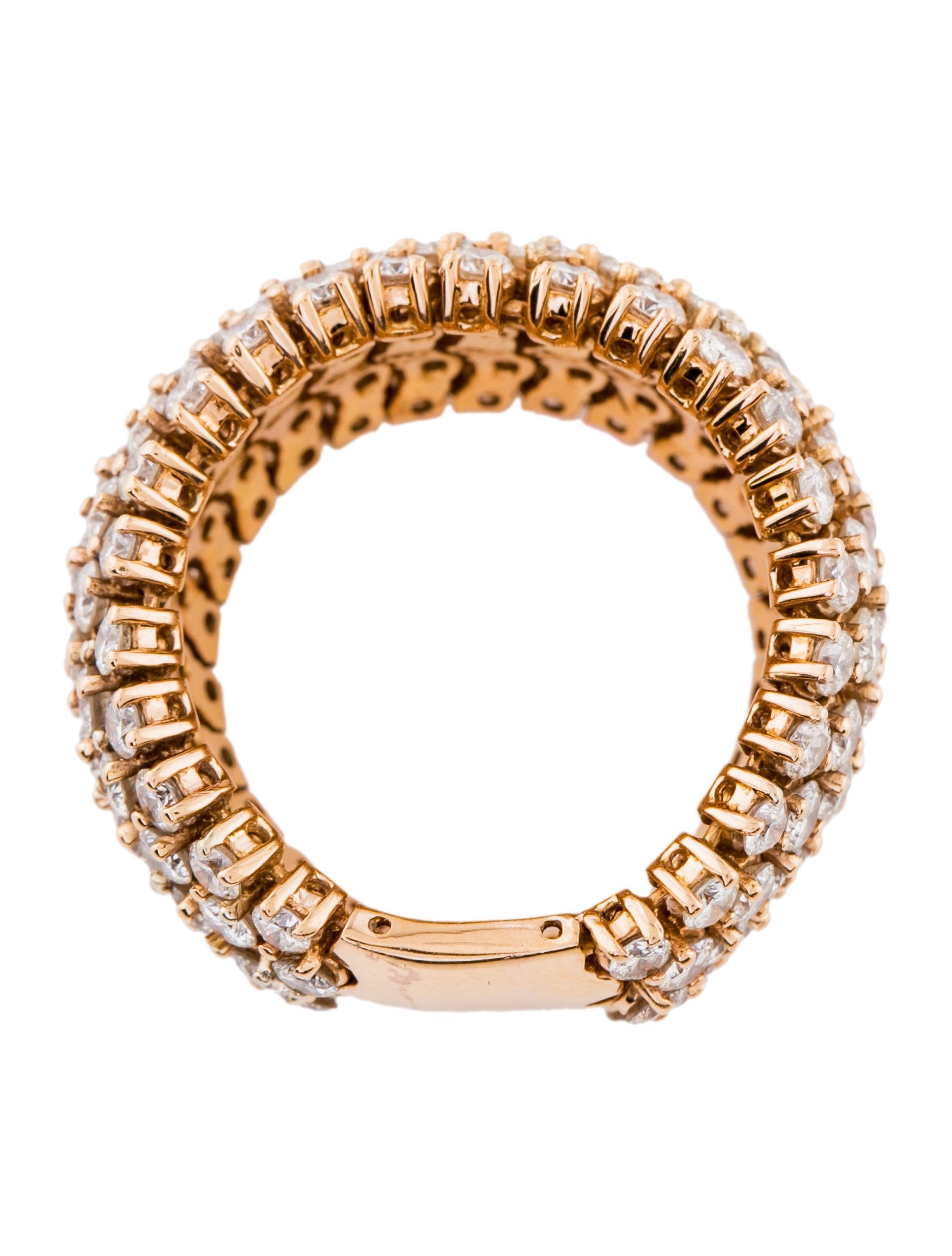 18K Diamond Flex Ring Rings RRING47106 The RealReal