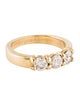 Ring 14K Triple Diamond Ring