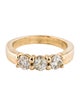 Ring 14K Triple Diamond Ring