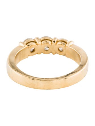 Ring 14K Triple Diamond Ring