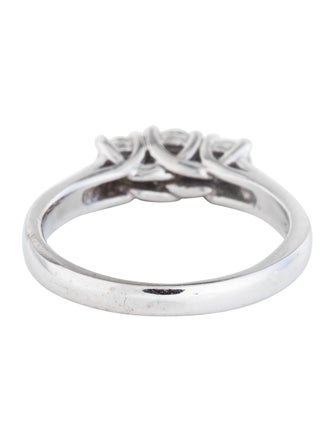 Ring 14K Triple Diamond Ring