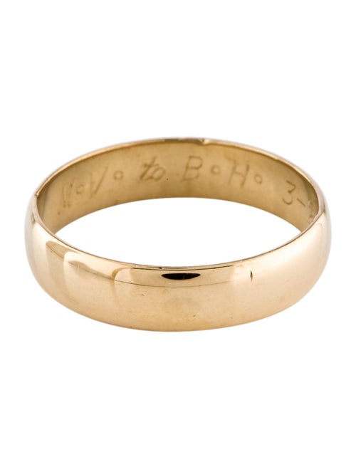 14K Band yellow