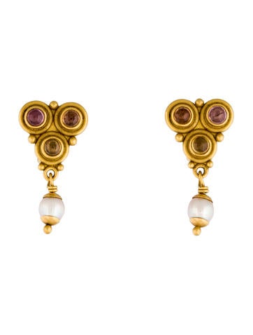 Reinstein Ross Shire And Pearl Drop Earrings Shire And Pearl Drop Earrings
