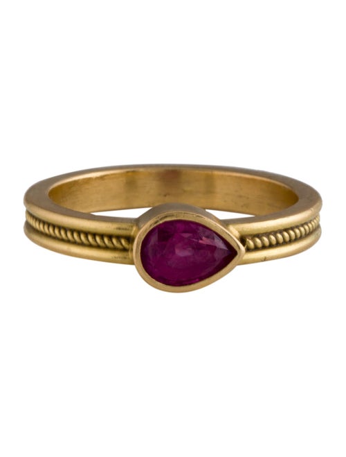 Reinstein Ross 20K Ruby Cocktail Ring