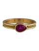Reinstein Ross 20K Ruby Cocktail Ring