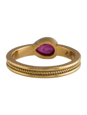 Reinstein Ross 20K Ruby Cocktail Ring