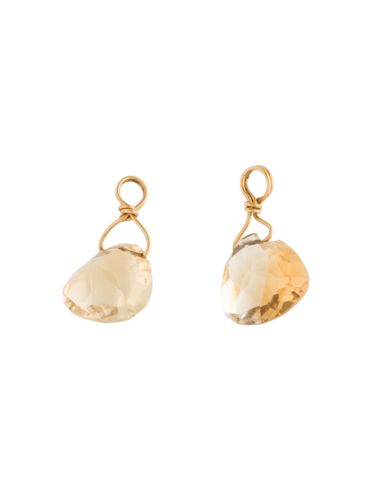 Reinstein Ross 20K Citrine Earring Enhancers