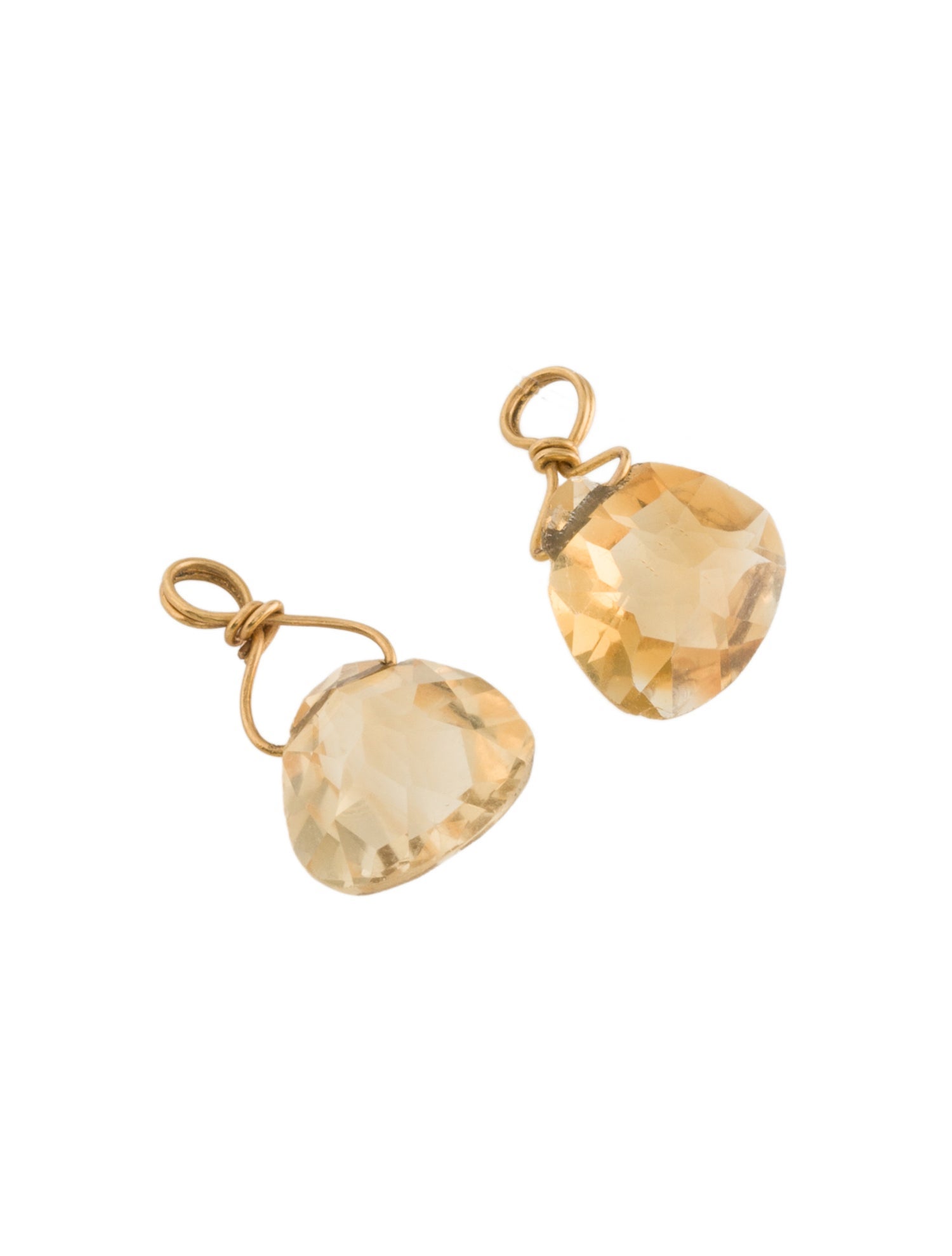 Reinstein Ross 20K Citrine Earring Enhancers