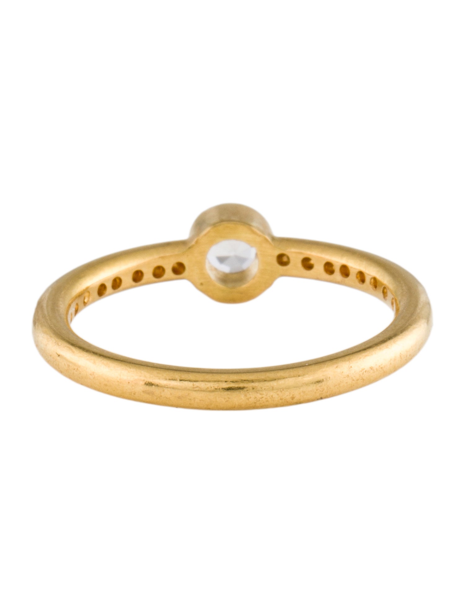 Reinstein Ross 20K Sapphire & Diamond Band