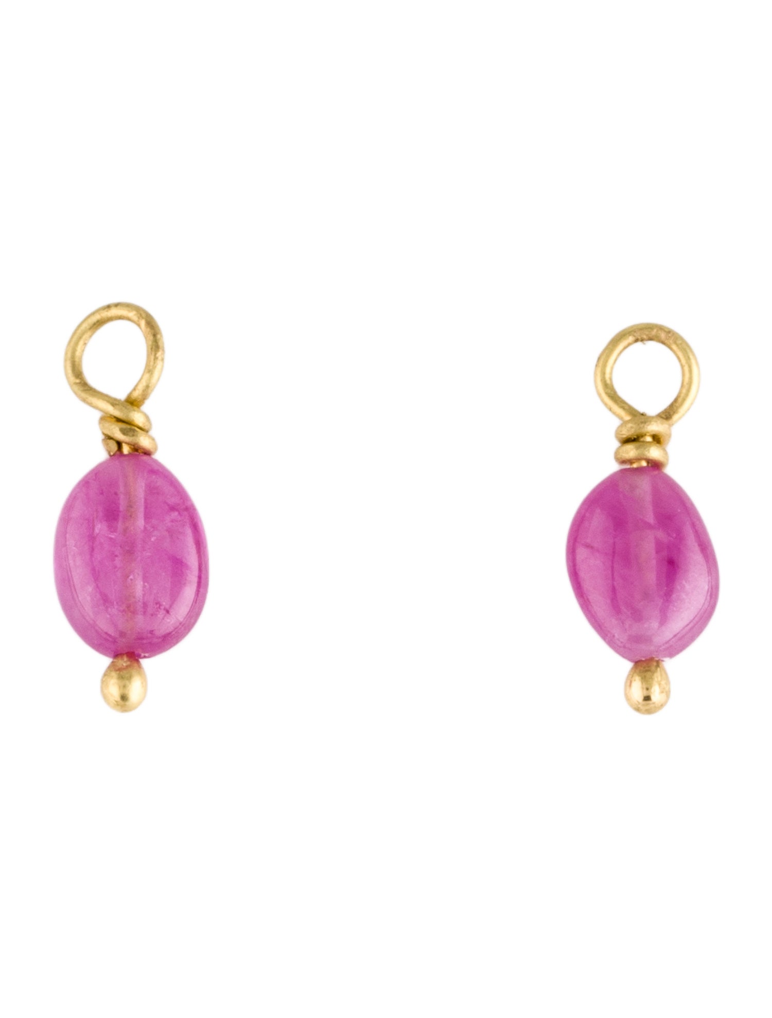 Reinstein Ross 18K Ruby Earring Enhancers