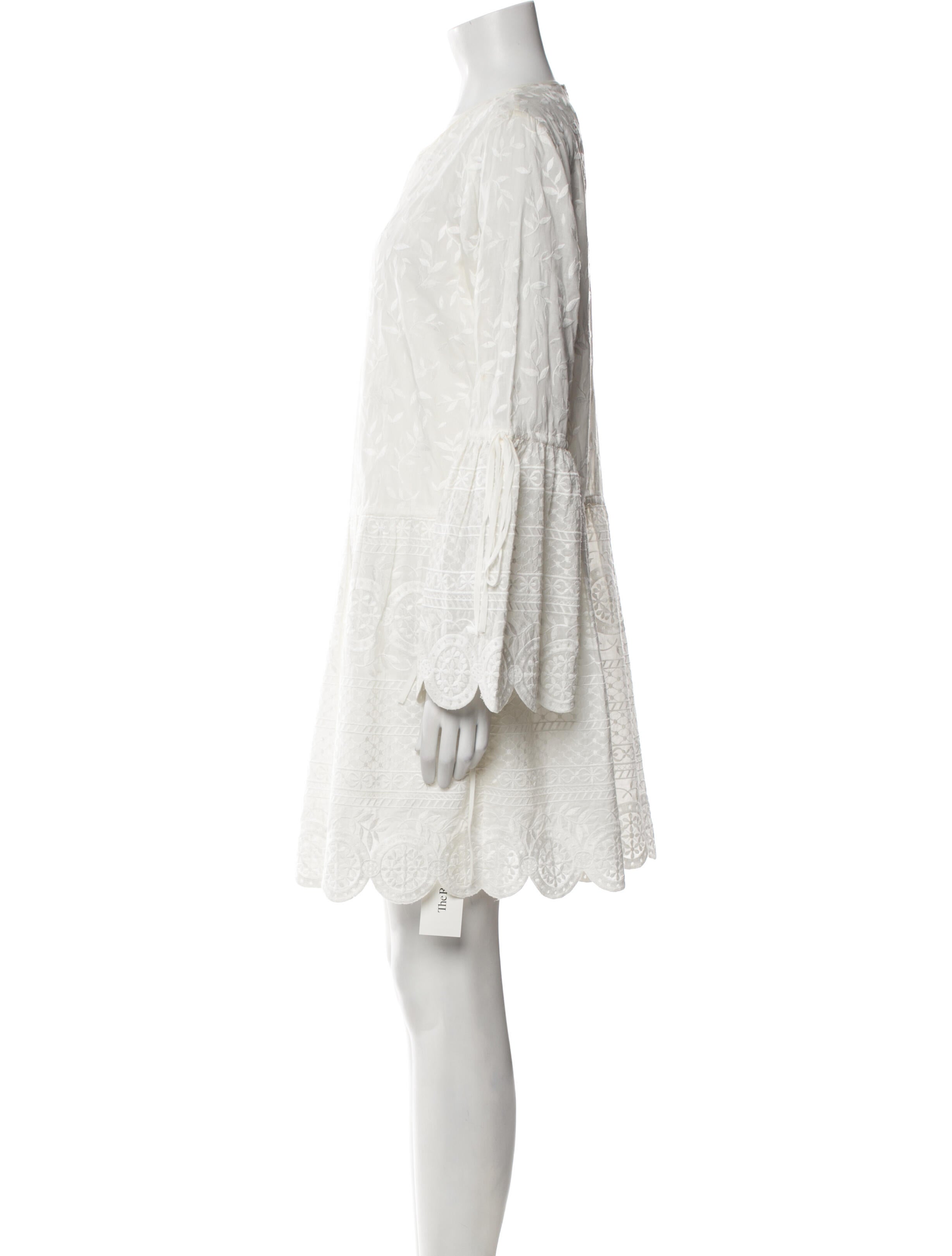 R/R Studio Scoop Neck Mini Dress