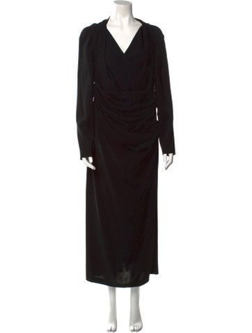 Talbot Runhof Dresses Cowl Neck Long Dress M