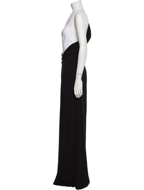 Talbot Runhof Cowl Neck Jumpsuit