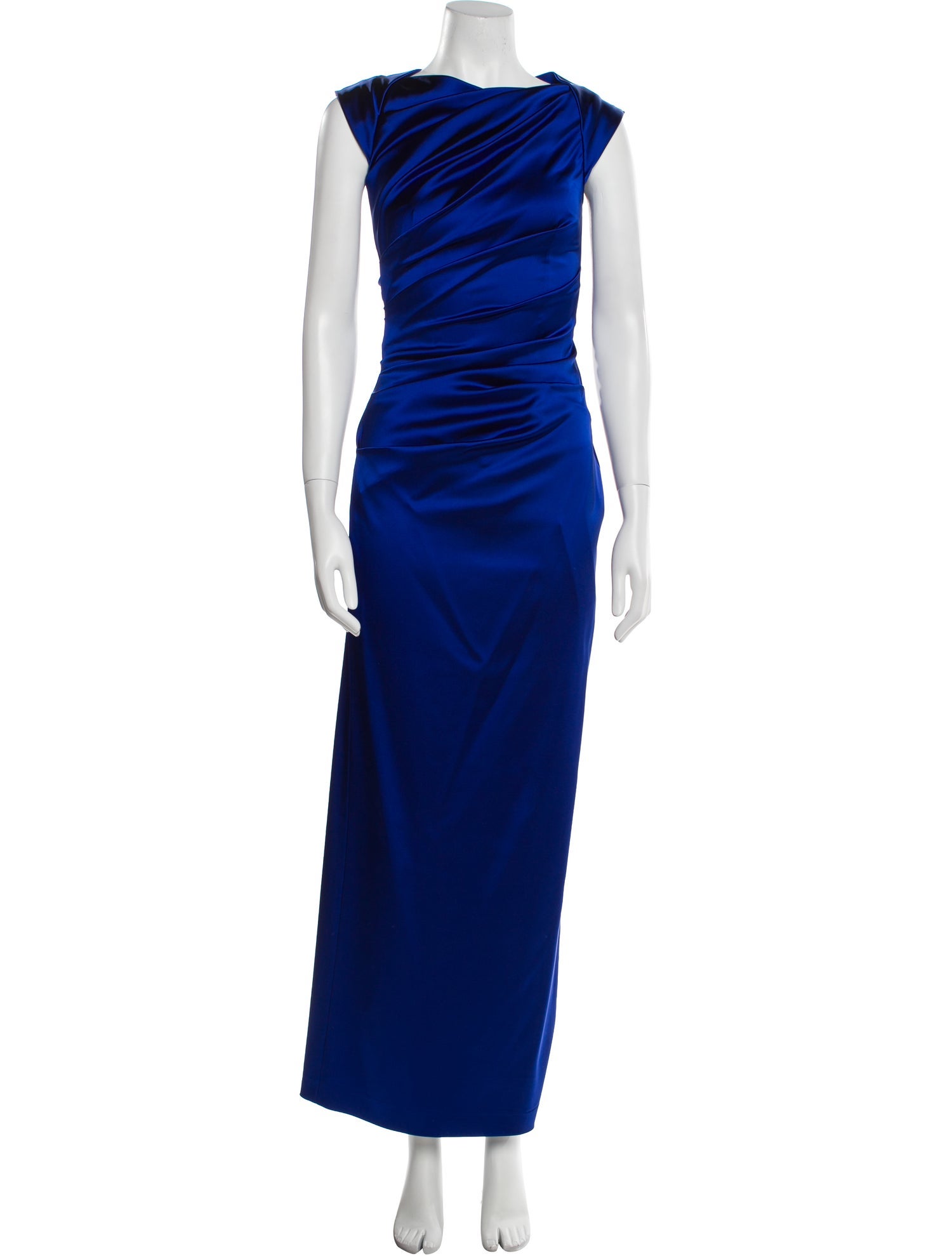 Talbot Runhof Silk Long Dress