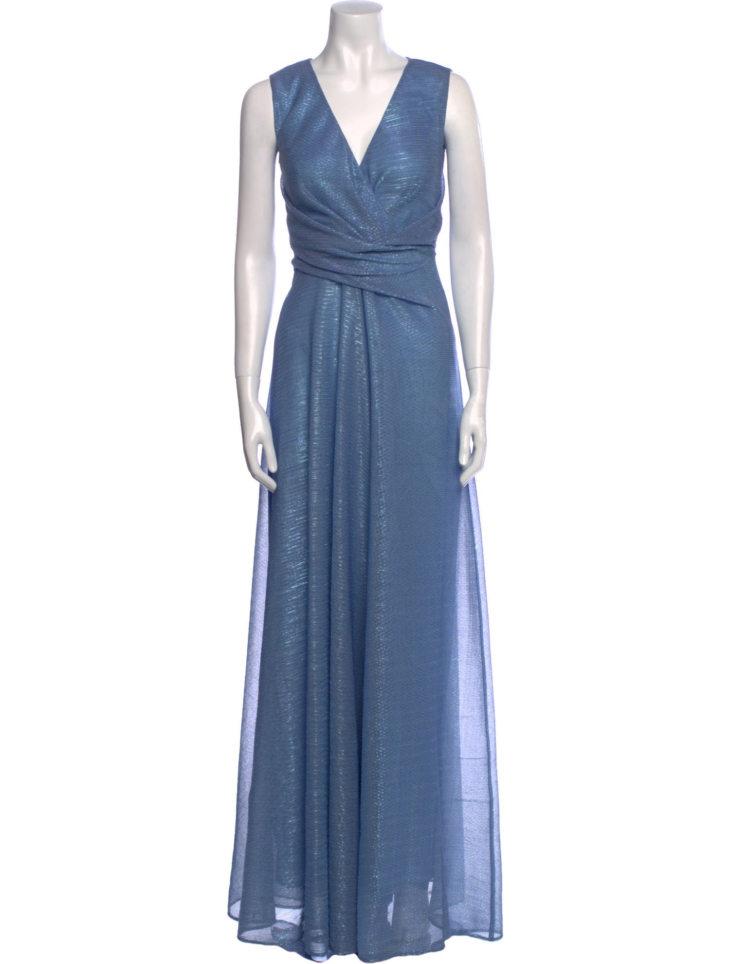 Talbot Runhof V-Neck Long Dress w/ Tags