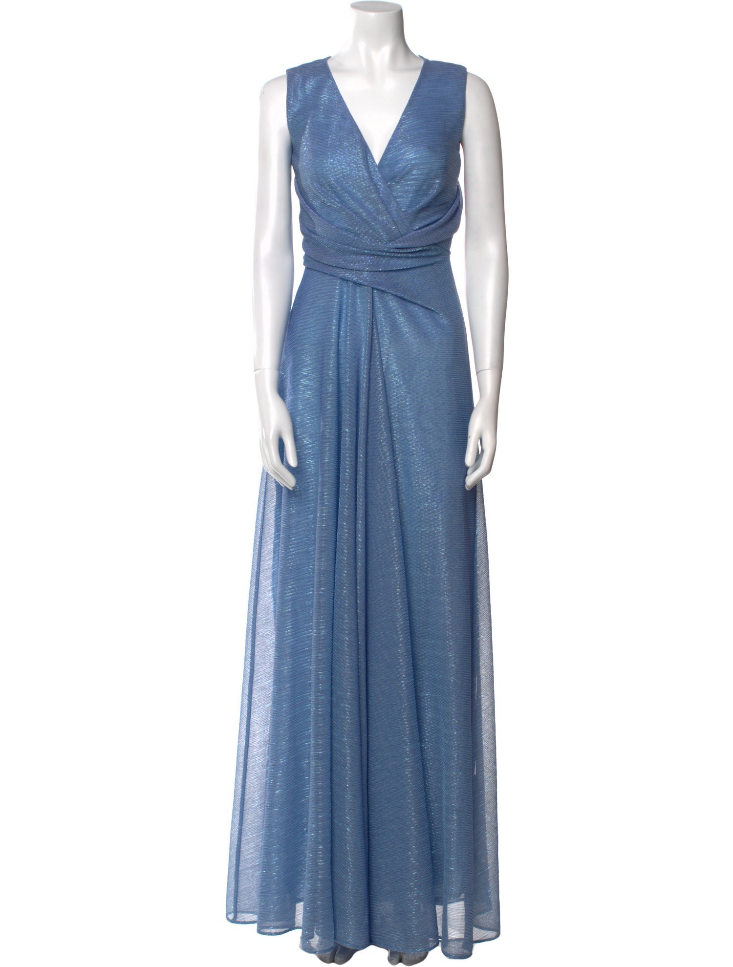 Talbot Runhof V-Neck Long Dress w/ Tags