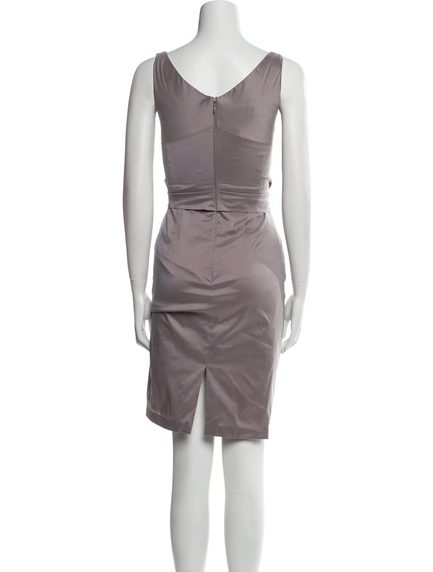 Talbot Runhof One-Shoulder Mini Dress