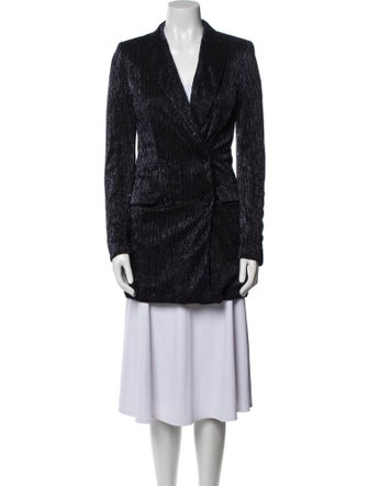 Talbot Runhof Wool Tweed Pattern Evening Jacket